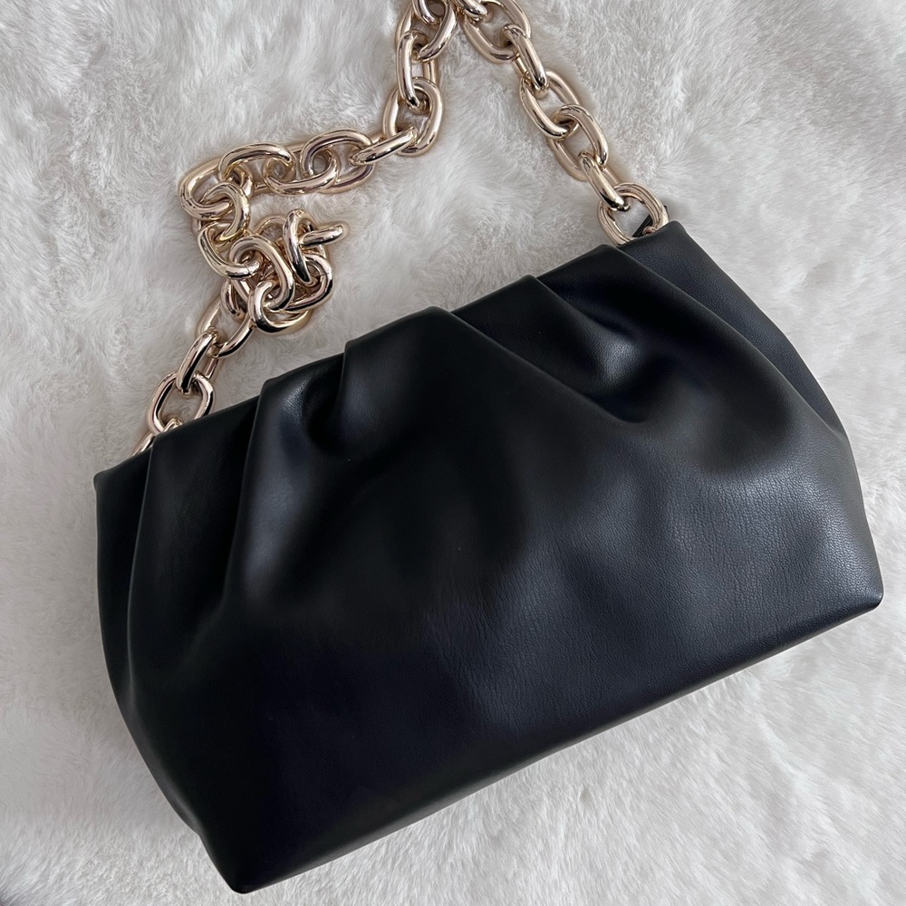 H&M shoulder bag with gold-toned hardware